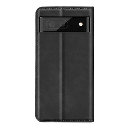 For Google Pixel 7 Retro-skin Magnetic Suction Leather Phone Case