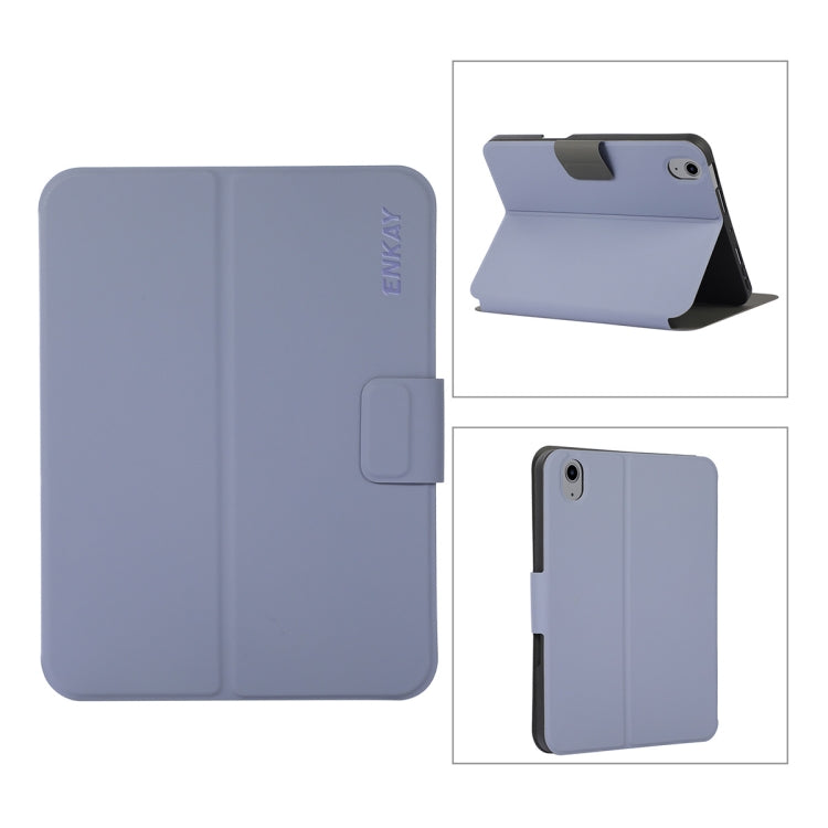 ENKAY Leather Stand Smart Tablet Case For iPad mini 2024 / mini 6