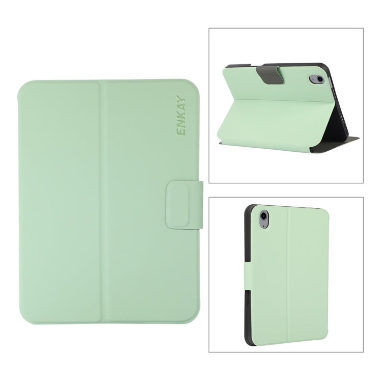 ENKAY Leather Stand Smart Tablet Case For iPad mini 6 2021