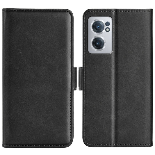 For OnePlus Nord CE 2 5G Dual-side Magnetic Buckle Leather Phone Case