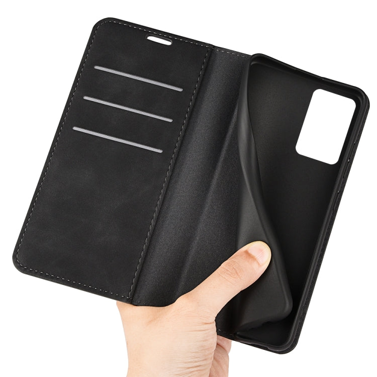 For OnePlus Nord CE 2 5G Retro-skin Magnetic Suction Leather Phone Case, For OnePlus Nord CE 2 5G