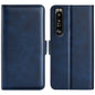 For Sony Xperia 1 IV Dual-side Magnetic Buckle Leather Phone Case