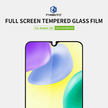 PINWUYO 9H 2.5D Full Screen Tempered Glass Film