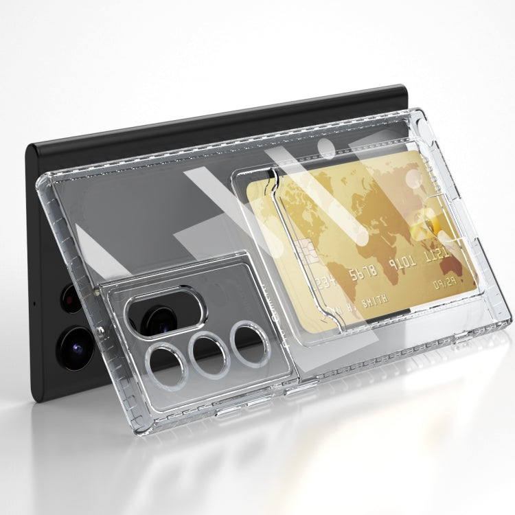 Card Bag Shockproof Transparent Phone Case