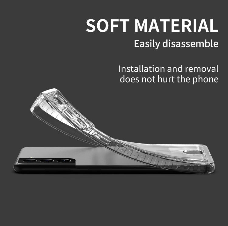 Card Bag Shockproof Transparent Phone Case, For Samsung Galaxy S22 Ultra 5G, For Samsung Galaxy S22+ 5G, For Samsung Galaxy S22 5G, For Samsung Galaxy S21 FE 5G, For Samsung Galaxy S21 Ultra 5G, For Samsung Galaxy S21+ 5G, For Samsung Galaxy S21 5G    ...