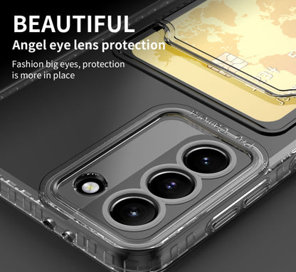 Card Bag Shockproof Transparent Phone Case, For Samsung Galaxy S22 Ultra 5G, For Samsung Galaxy S22+ 5G, For Samsung Galaxy S22 5G, For Samsung Galaxy S21 FE 5G, For Samsung Galaxy S21 Ultra 5G, For Samsung Galaxy S21+ 5G, For Samsung Galaxy S21 5G    ...