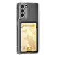 Card Bag Shockproof Transparent Phone Case, For Samsung Galaxy S22 Ultra 5G, For Samsung Galaxy S22+ 5G, For Samsung Galaxy S22 5G, For Samsung Galaxy S21 FE 5G, For Samsung Galaxy S21 Ultra 5G, For Samsung Galaxy S21+ 5G, For Samsung Galaxy S21 5G    ...
