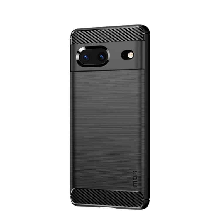 MOFI Gentleness Series Brushed Texture Carbon Fiber TPU Phone Case