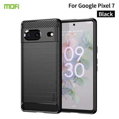 MOFI Gentleness Series Brushed Texture Carbon Fiber TPU Phone Case