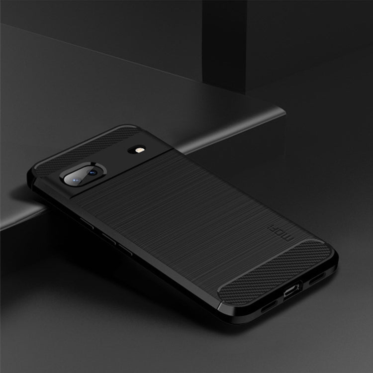 MOFI Gentleness Series Brushed Texture Carbon Fiber TPU Phone Case