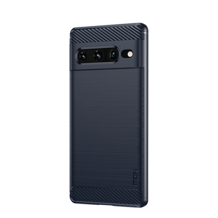 MOFI Gentleness Series Brushed Texture Carbon Fiber TPU Phone Case