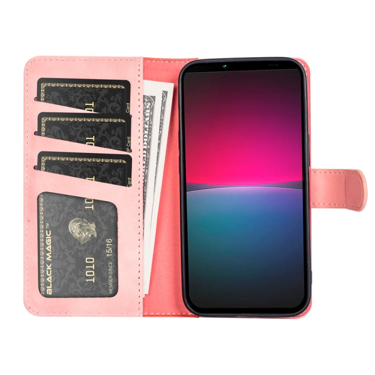 Stitching Horizontal Flip Leather Phone Case, For Sony Xperia 10 IV, For Sony Xperia 1 IV