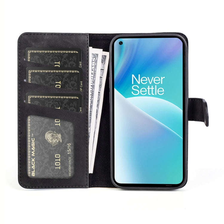 For OnePlus Nord 2T 5G Stitching Horizontal Flip Leather Phone Case, For OnePlus Nord 2T 5G