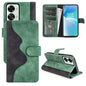 For OnePlus Nord 2T 5G Stitching Horizontal Flip Leather Phone Case, For OnePlus Nord 2T 5G