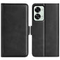 For OnePlus Nord 2T 5G Dual-side Magnetic Buckle Flip Leather Phone Case