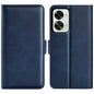 For OnePlus Nord 2T 5G Dual-side Magnetic Buckle Flip Leather Phone Case