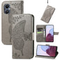 Butterfly Love Flower Embossed Flip Leather Phone Case, For OnePlus N20 5G