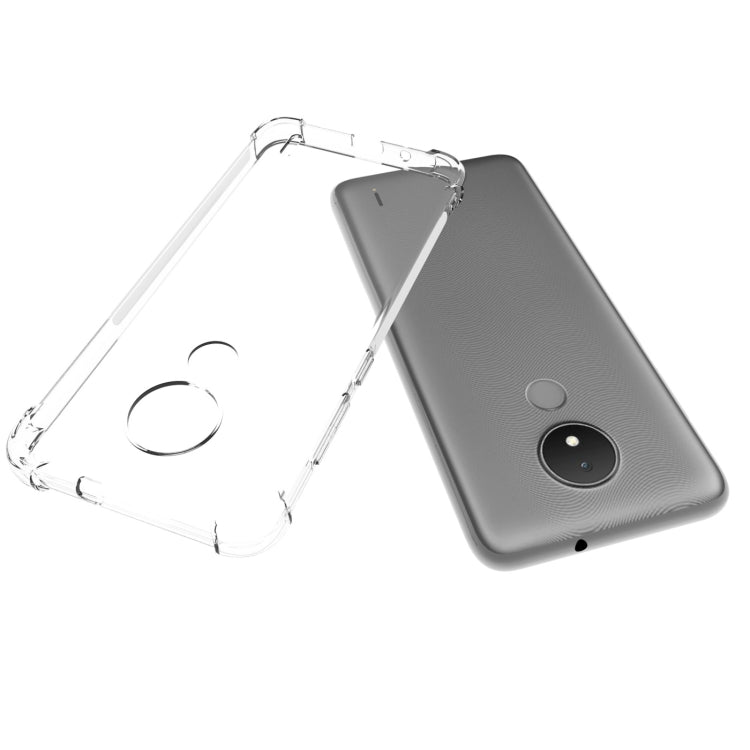 For Nokia C21 JSM Transparent TPU Airbag Shockproof Antiskid Phone Case