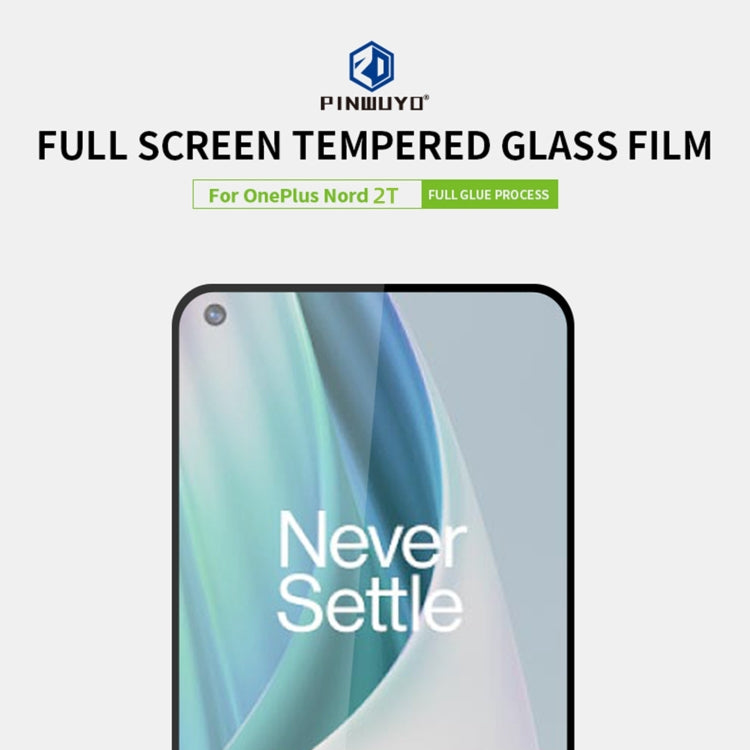 PINWUYO 9H 2.5D Full Screen Tempered Glass Film