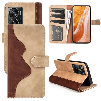 For ZTE Axon 40 Pro Stitching Horizontal Flip Leather Phone Case