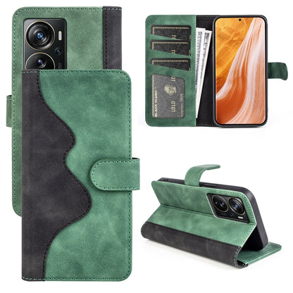 For ZTE Axon 40 Pro Stitching Horizontal Flip Leather Phone Case