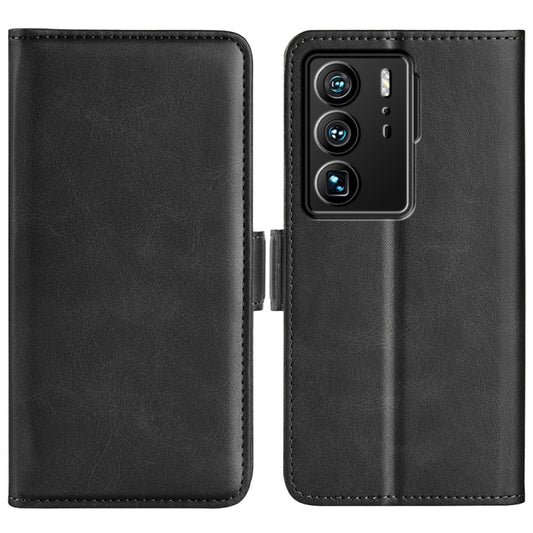 For ZTE Axon 40 Ultra Dual-side Magnetic Buckle Leather Phone Case