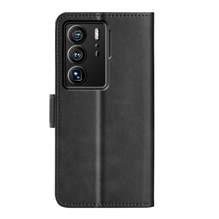 For ZTE Axon 40 Ultra Dual-side Magnetic Buckle Leather Phone Case, For ZTE Axon 40 Ultra