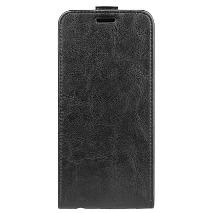 For ZTE Axon 40 Ultra R64 Texture Vertical Flip Leather Phone Case