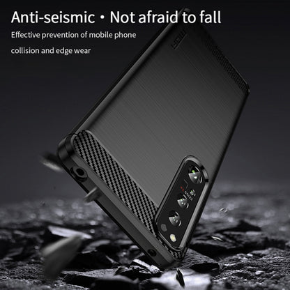 MOFI Gentleness Series Brushed Texture Carbon Fiber Soft TPU Case