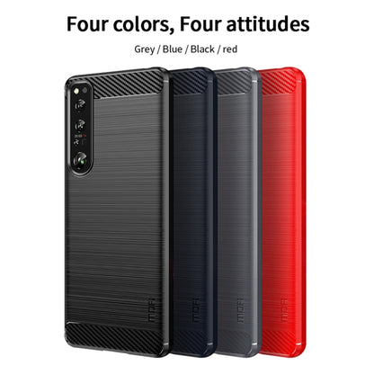 MOFI Gentleness Series Brushed Texture Carbon Fiber Soft TPU Case