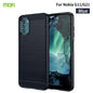 MOFI Gentleness Series Brushed Texture Carbon Fiber Soft TPU Case