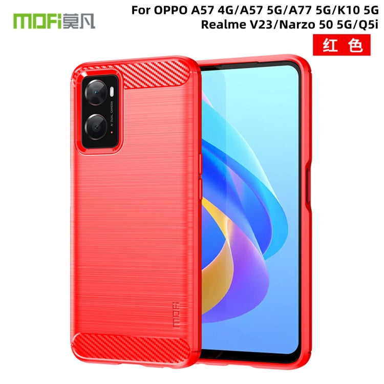 MOFI Gentleness Series Brushed Texture Carbon Fiber Soft TPU Case