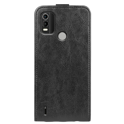 For Nokia C21 Plus R64 Texture Vertical Flip Leather Phone Case