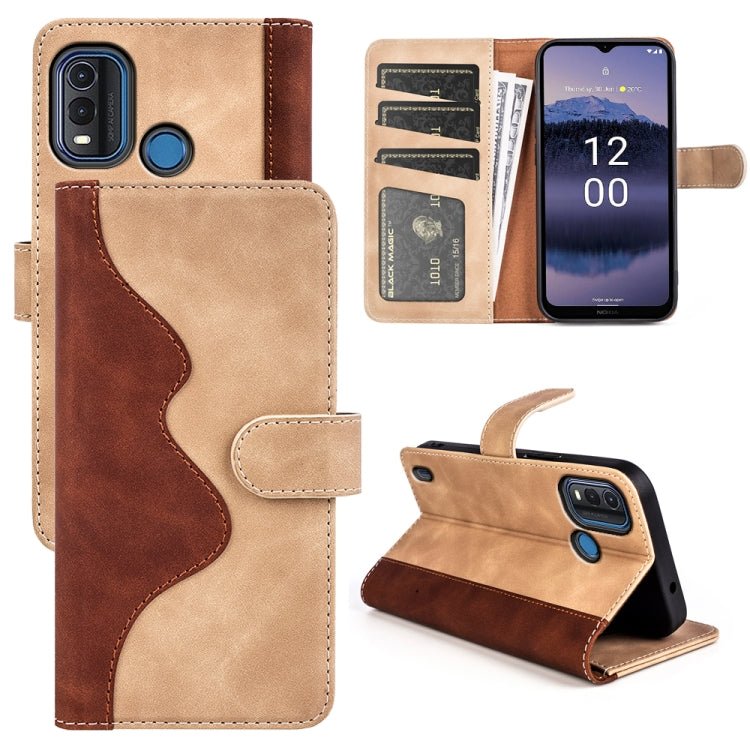 For Nokia G11 Plus Stitching Horizontal Flip Leather Phone Case