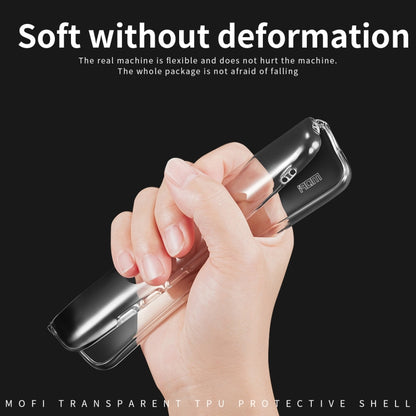 MOFI Ming series Fully Transparent Ultra-thin TPU Soft Shell All-round Protective Shell, For Samsung Galaxy S22 Ultra 5G