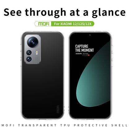 MOFI Ming Series Ultra-thin TPU Phone Case, For Xiaomi 12 / 12S / 12X, For Xiaomi 12 Pro / 12S Pro / 12 Pro Dimensity, For Xiaomi 12S Ultra, For Infinix Note 11G88 / 12G88