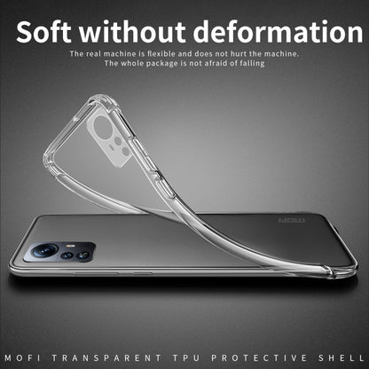 MOFI Ming Series Ultra-thin TPU Phone Case, For Xiaomi 12 / 12S / 12X, For Xiaomi 12 Pro / 12S Pro / 12 Pro Dimensity, For Xiaomi 12S Ultra, For Infinix Note 11G88 / 12G88