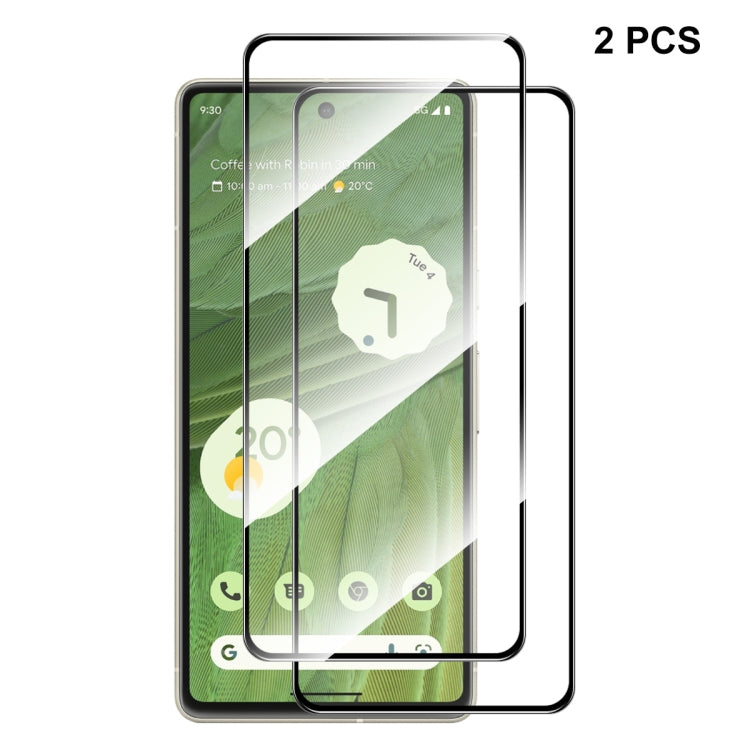 For Google Pixel 7 ENKAY Full Glue 0.26mm 9H 2.5D Tempered Glass Full Film