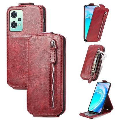 Zipper Wallet Vertical Flip Leather Phone Case