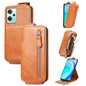 Zipper Wallet Vertical Flip Leather Phone Case