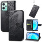 Butterfly Love Flower Embossed Flip Leather Phone Case, For Motorola Edge 30, For OnePlus Nord CE 2 Lite 5G