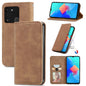 Retro Skin Feel Magnetic Leather Phone Case