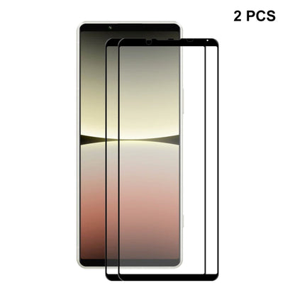 For Sony Xperia 5 IV ENKAY Full Glue 0.26mm 9H 2.5D Tempered Glass Full Film, For Sony Xperia 5 IV(1 PC), For Sony Xperia 5 IV(2 PCS), For Sony Xperia 5 IV(5 PCS), For Sony Xperia 5 IV(10 PCS)