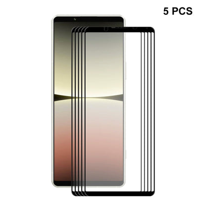 For Sony Xperia 5 IV ENKAY Full Glue 0.26mm 9H 2.5D Tempered Glass Full Film, For Sony Xperia 5 IV(1 PC), For Sony Xperia 5 IV(2 PCS), For Sony Xperia 5 IV(5 PCS), For Sony Xperia 5 IV(10 PCS)
