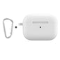 For Apple AirPods Pro 2 2022 ENKAY Thickened Silicone Protective Case with Keychain