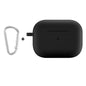 For Apple AirPods Pro 2 2022 ENKAY Thickened Silicone Protective Case with Keychain