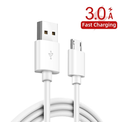 65W Dual PD Type-C + 3 x USB Multi Port Charger with 3A USB to Micro USB Data Cable, EU Plug, EU Plug + USB to Micro USB Cable