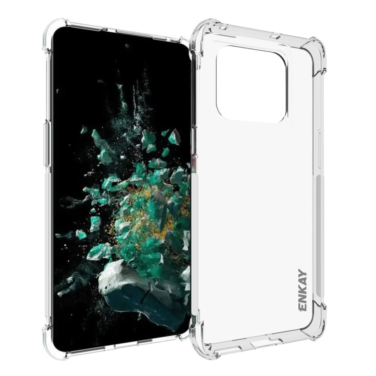 For OnePlus 10T 5G / Ace Pro ENKAY Clear TPU Shockproof Phone Case