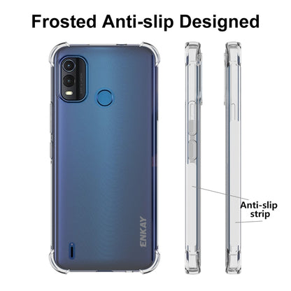 For Nokia G11 Plus ENKAY Clear TPU Shockproof Phone Case