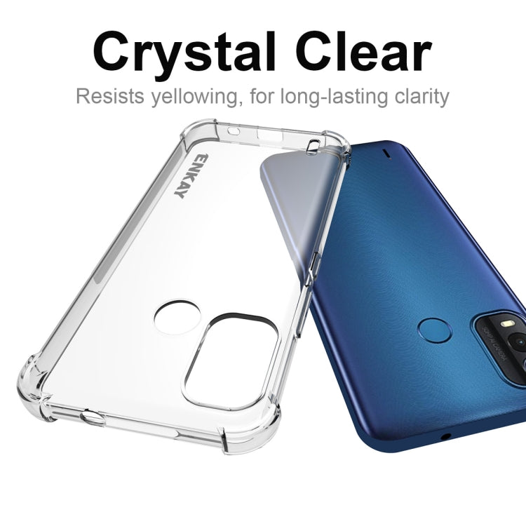 For Nokia G11 Plus ENKAY Clear TPU Shockproof Phone Case